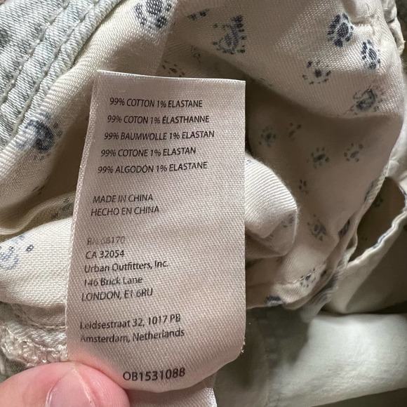 Anthropologie Pilcro Slim Boyfriend Distressed Light Wash Jeans 30 Women’s Blue - Picture 6 of 7